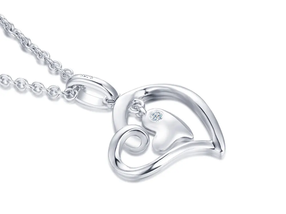 silver diamond pendants CAP03749SA-1 (15)