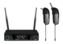 ACEMIC EX-200/GT-2 UHF 660-690 мГц двойной Каналы Беспроводной гитара Микрофон 2 (два) каналы ИК синхронизации супер против вмешательства