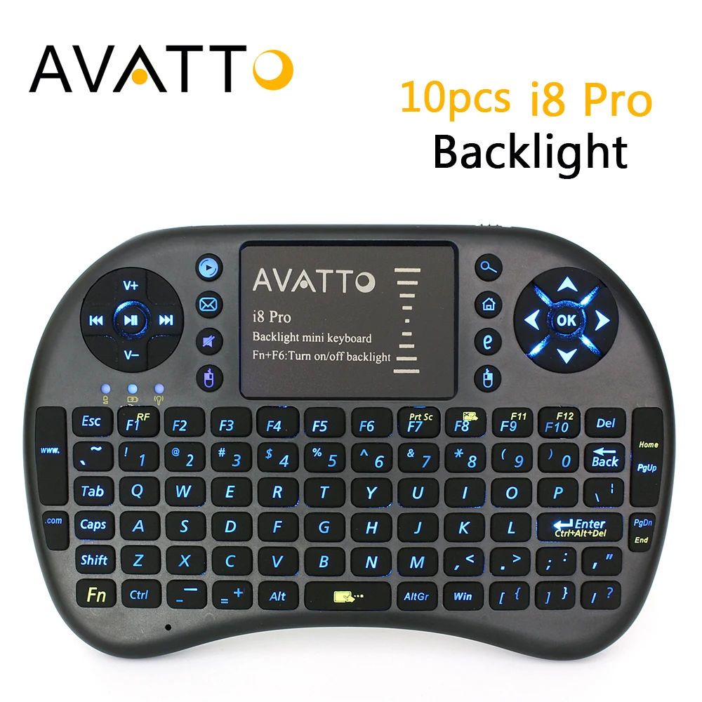 Mini keyboard backlight