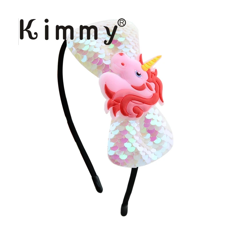 Unicorn Bow Hair Accessories12