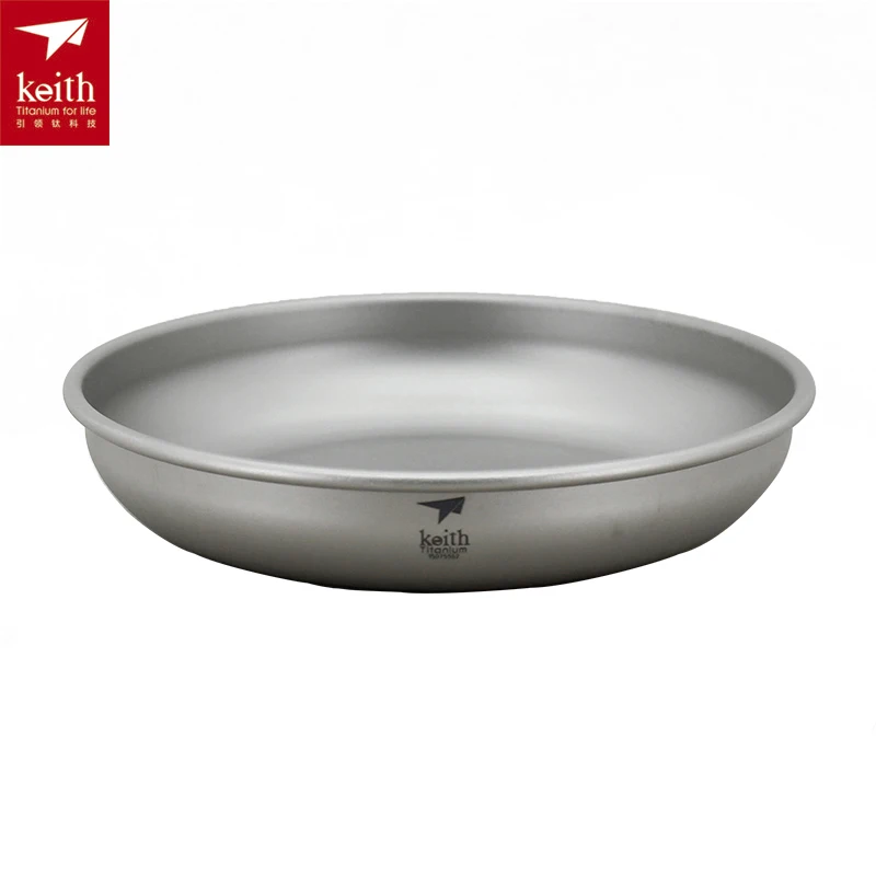 Keith 30g-70g de titanio Placa de placa de titanio plato Ti5362/Ti5368