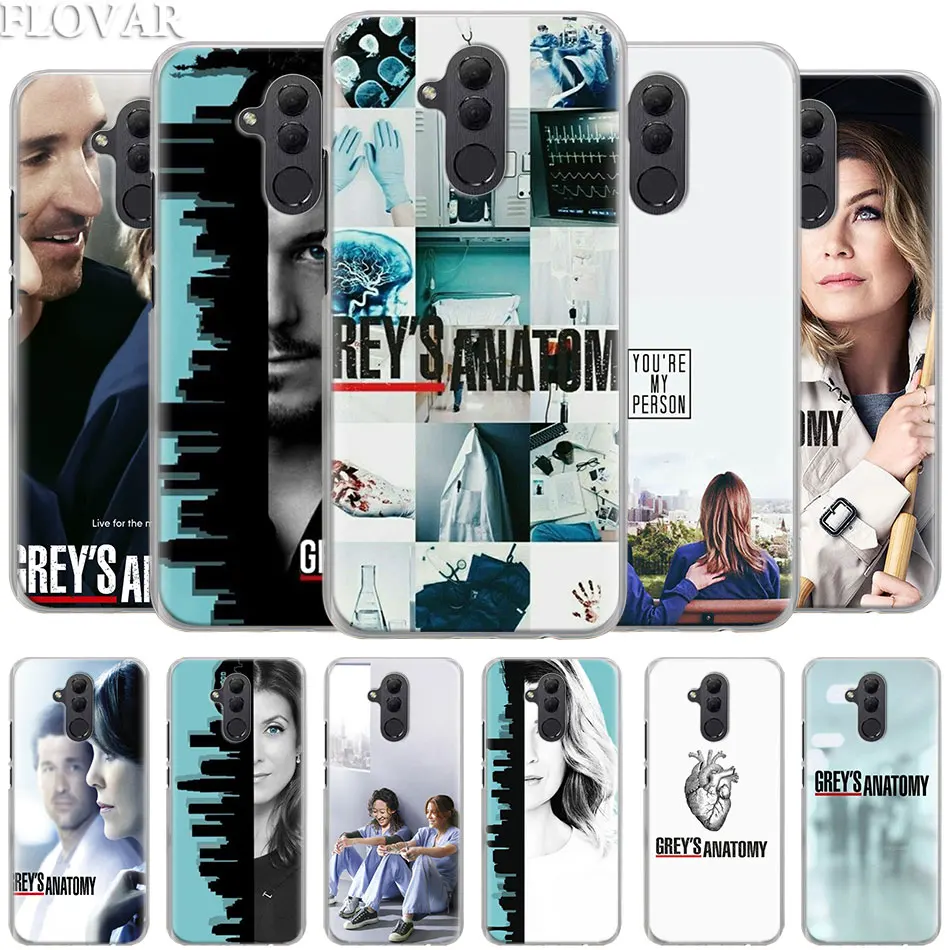

Grey Anatomy Phone Case for Huawei Mate 20 Lite Mate 10 20 P30 Pro P10 P20 P30 Lite P Smart Plus Houing coque