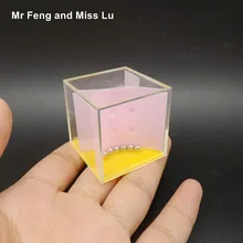 Милый куб доска лабиринта игровой лабиринт баланс мяч интеллект игрушки Дети