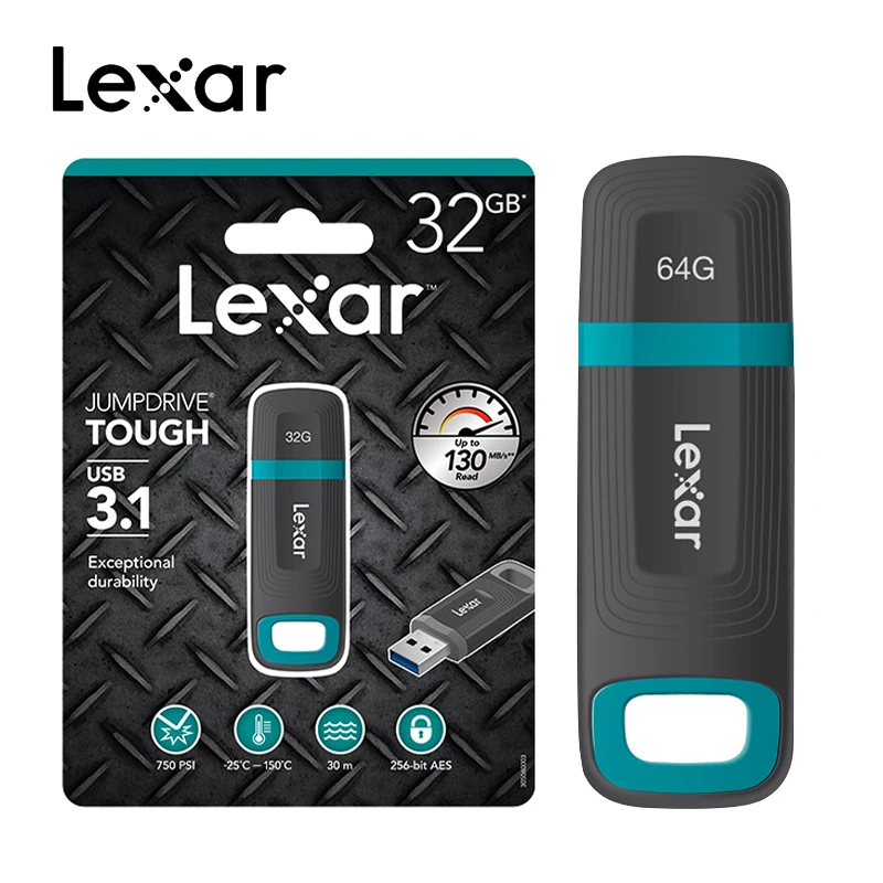 Lexar 32 Гб USB 3,1 флэш-накопитель 64 Гб модная карта памяти 128 ГБ Популярная ручка для компьютера высокая скорость/качество