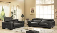 designer modern style top graded cow genuine leather corner living room sofa set suite home furniture