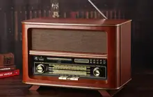 Bluetooth version upgrade Large antique speakers retro CD player classical radio MP3 audio card usb SD card