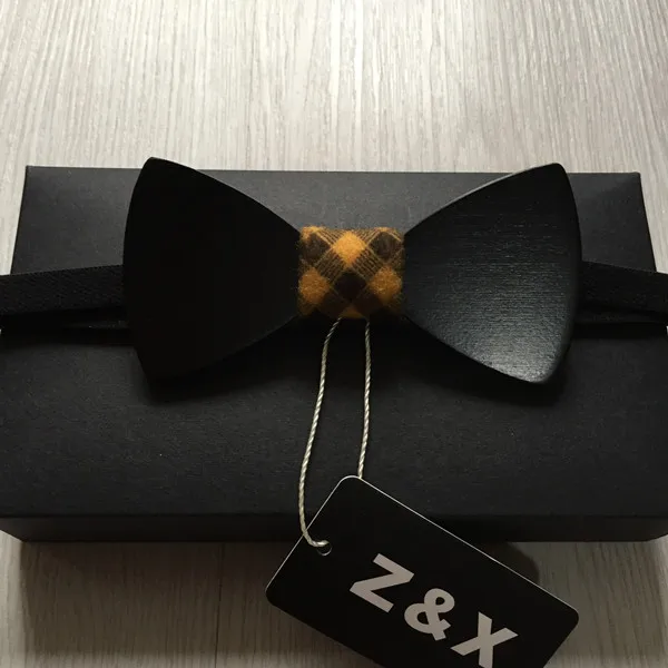 Good Wood Bow Tie For Men Classic Wood Bowties Neckwear Creative 3D pure handmade butterfly wood tie Good Wood Bow Tie For Men Classic Wood Bowties Neckwear Creative 3D pure handmade butterfly wood tie
