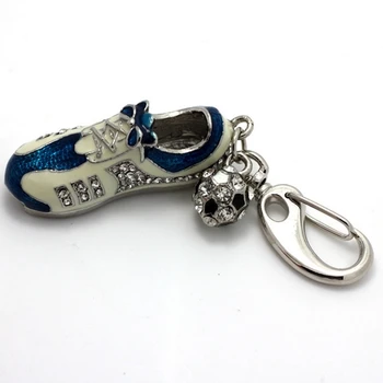 

Pen Drive Jewelry Crystal Metal Usb Flash Drive Shoes 8gb 16gb 32gb 64gb Flash Memory Stick Pendrive Mini Usb Creativo 2.0 Gift