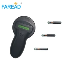 X10pcs RFID 1,4*8 мм имплантируемый стеклянный тег животных микрочип транспондер+ 1 шт. FDX-B ISO11784/785 RFID животное USB ID тег считыватель