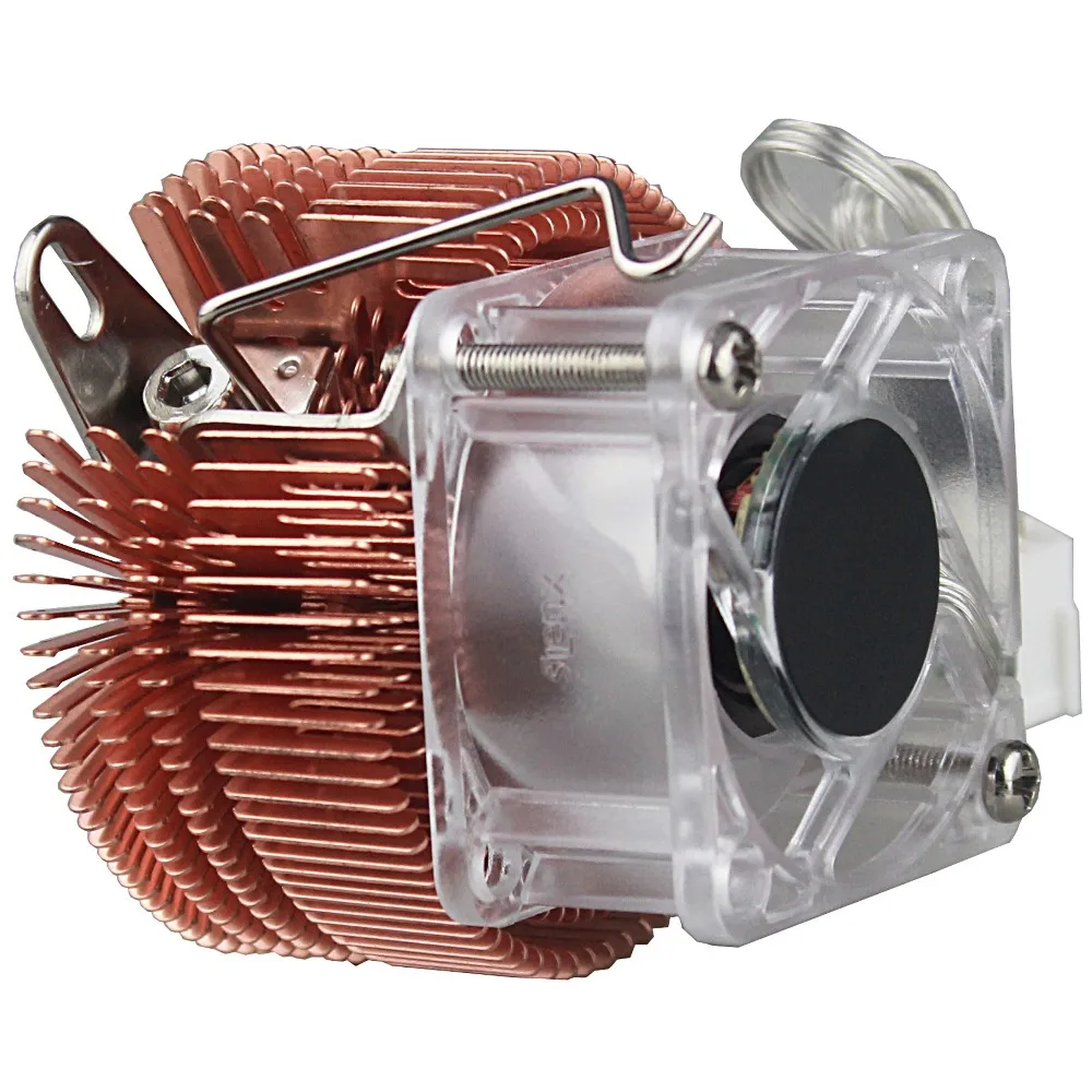 Najtaniej Chłodnica Northbridge czysta miedź mostek północny PC Chipset radiator wentylator chłodzący 4020 40mm