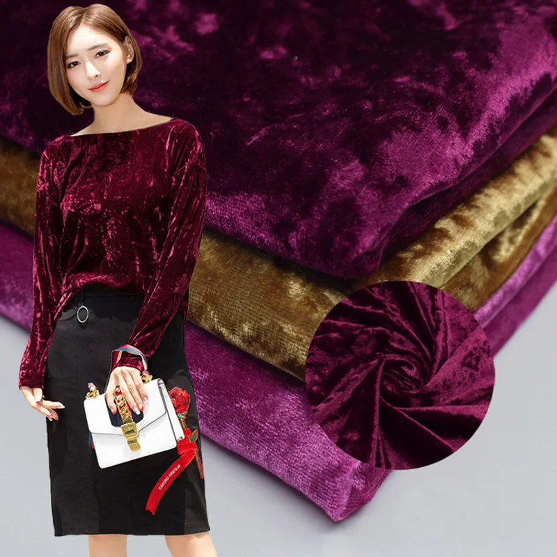 Velvet satin fabric