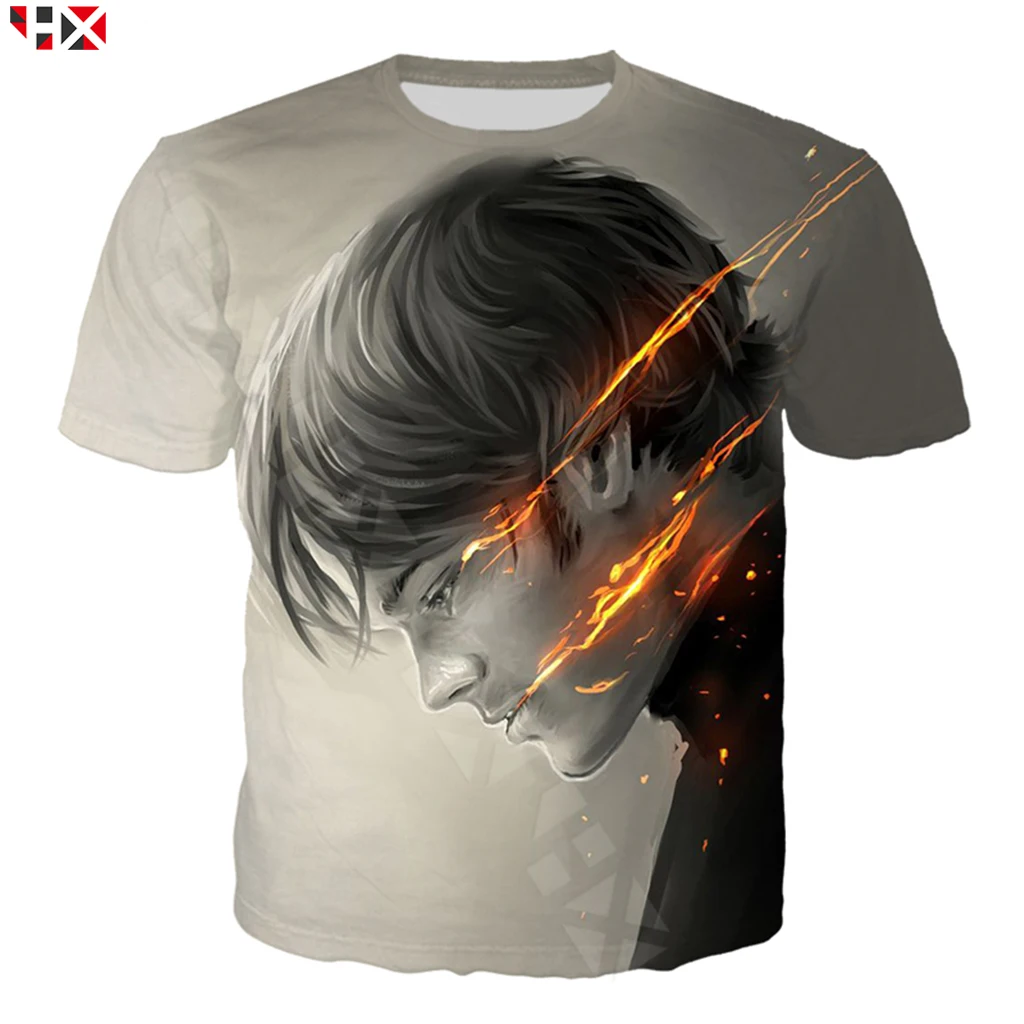 

Hot Sale TV Series Supernatural T Shirt Men/Women 3D Print Short Sleeve T Shirt Harajuku Style Streetwear Tops Z377