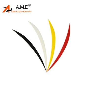 

20Pcs Archery 5 Inch Arrow Right Wing True Feather Fletching Arrow Targeting feather For Hunting Shooting Accessories