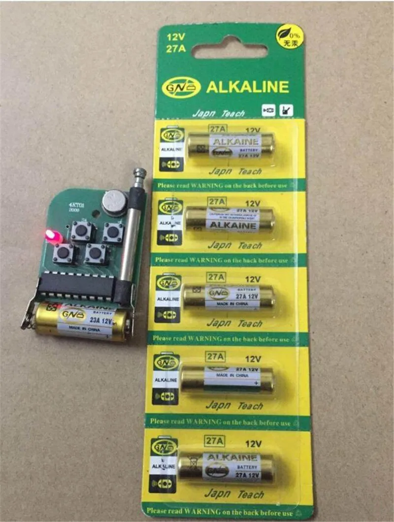 5pcs 12V 27A Alkaine аккумуляторы G27A MN27 MS27 GP27A A27 L828 V27GA ALK27A A27BP K27A VR27 R27A для дверной звонок сигнализация Пульт дистанционного управления