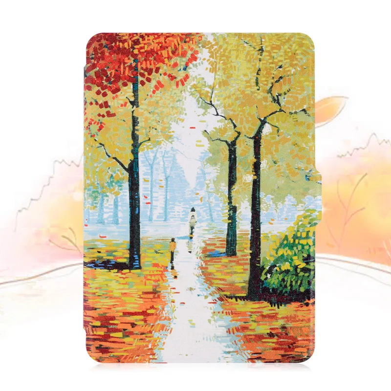 For Amazon Kindle Paperwhite1/2/3 Case Shell PU Leather Smart Cover Fit For Kindle Paperwhite [Auto Wake Up/Sleep Function]