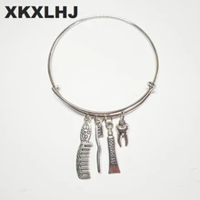 XKXLHJ 2018 New Bracelet Dentist Bracelet Dentist Bracelet Dental Assistant Gift Dental Hygienist Bracelet Jewelry Jewelry tdoubeauty m 95 x ray film reader is dentist gift dental oral endoscopes free shipping
