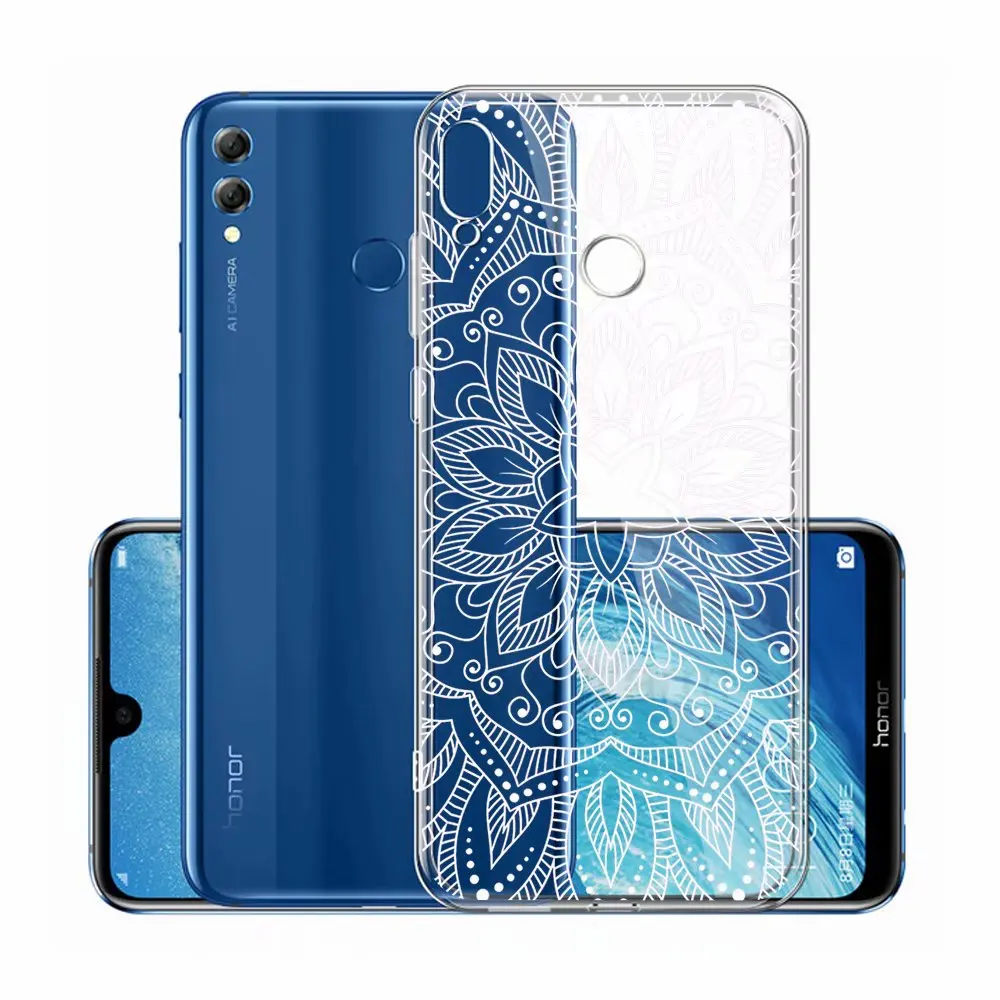 100 шт./лот, мягкий ТПУ чехол для huawei P Smart Honor 10Lite P30 P30PRO P30Lite NOVA 4E Y6 Honor 8X