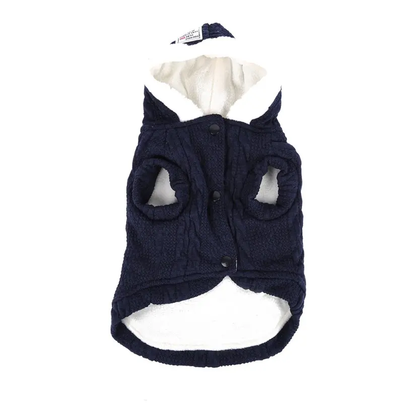 

Comfortable Clothes Dogs Woolen Cotton Dog Coat Fashion Large Size Winter Warm Dog Clothes