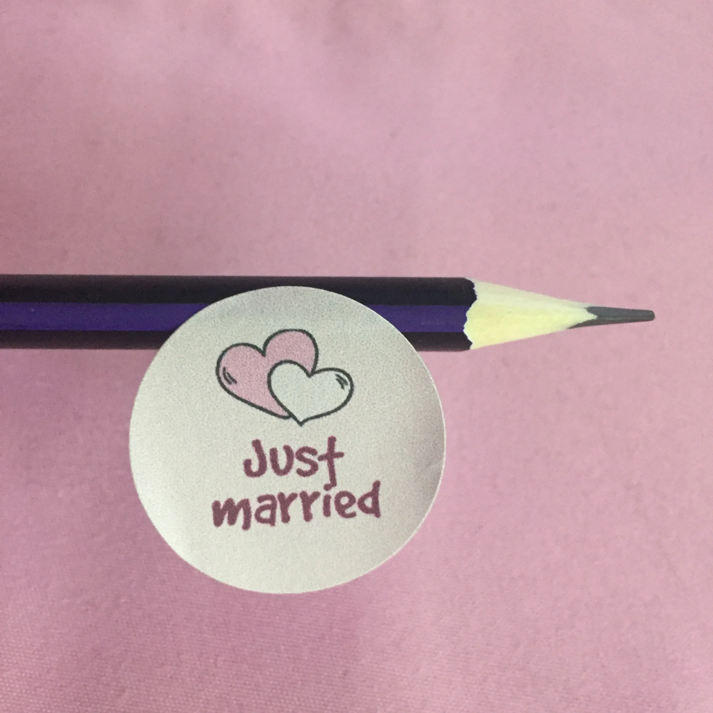 

144 Pieces 3cm Adhesive Wedding Sticker, Wedding Gift Sticker, Candy Box Sticker, Thank You Sticker