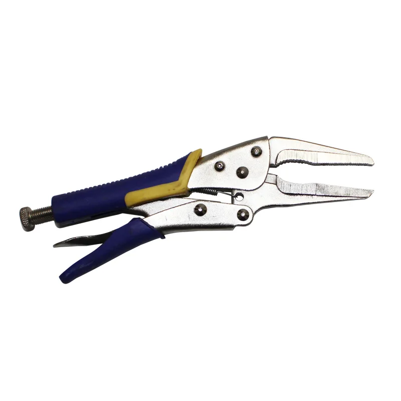 

9" Long Needle Nose Mole Locking Vise/Vice Grips Jaw Locking Hold Clamp Pliers