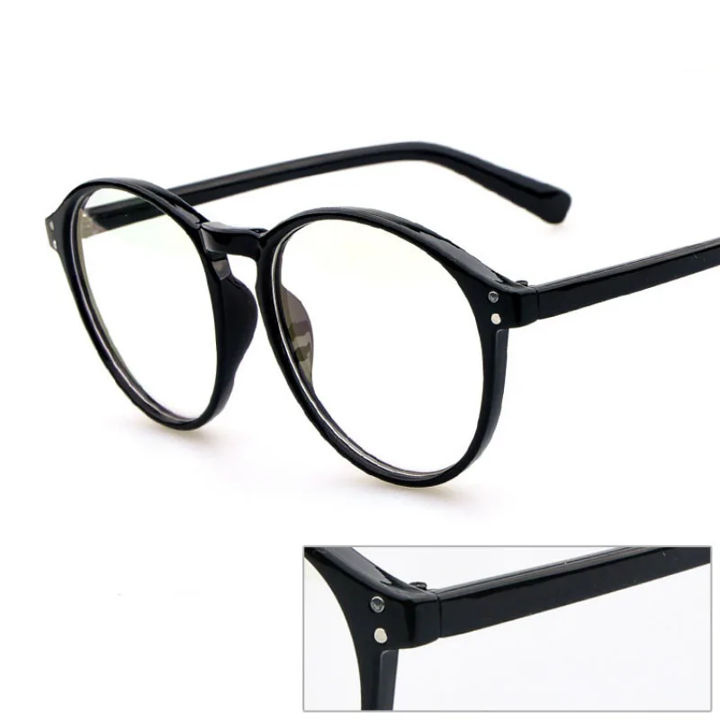 Fashion Men Women Coating Optical Round Glasses Frame Eyeglasses Anti-radiation Anti-fatigue Computer Glasses nerd Oculos #22