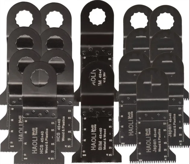 

16 pcs oscillating multi saw blade Accessories for most brand of power tool as AEG Ridgid Worx ,high quality