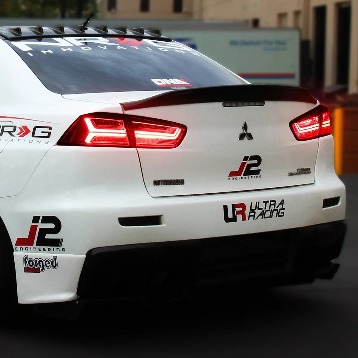 Светодиодный задний фонарь в сборе для Mitsubishi Lancer EVO X 2008 2009 2010 2011 2012 2013 2014 2015 2016 2017