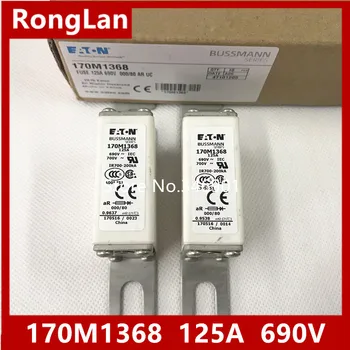 

[SA]United States BUSSMANN Fuses 170M1368 170M1368D 125A 690V fuse--5PCS/LOT