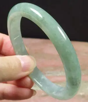 

Free Shipping Certified Green 100% Natural A JADE Jadeite Bangle Bracelet 58mm