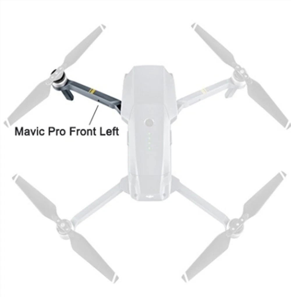 Рукоятка DJI mavic pro с мотором для DJI mavic pro, в - Цвет: Front left