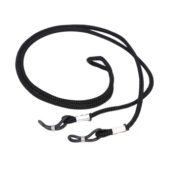 

12Pcs/Lot Glasses String Black Nylon Cord Eyeglass Cord Reading Holder Sunglass Eyewear Glasses Neck String Strap Wholesale