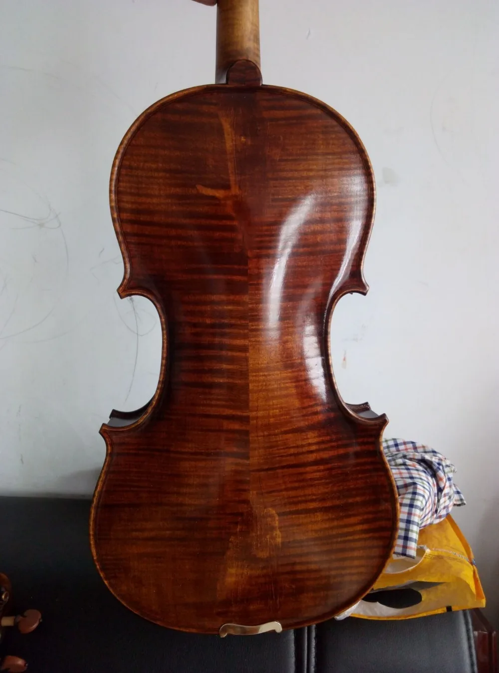 4/4 Violin Stradi Model 1716 varnished violin with nice sound