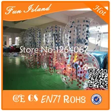 Free Shipping 12PCS( 6Blue +6Red +2Pump ) TPU Bumper Ball Zorb Ball ,Bubble Soccer On Sale
