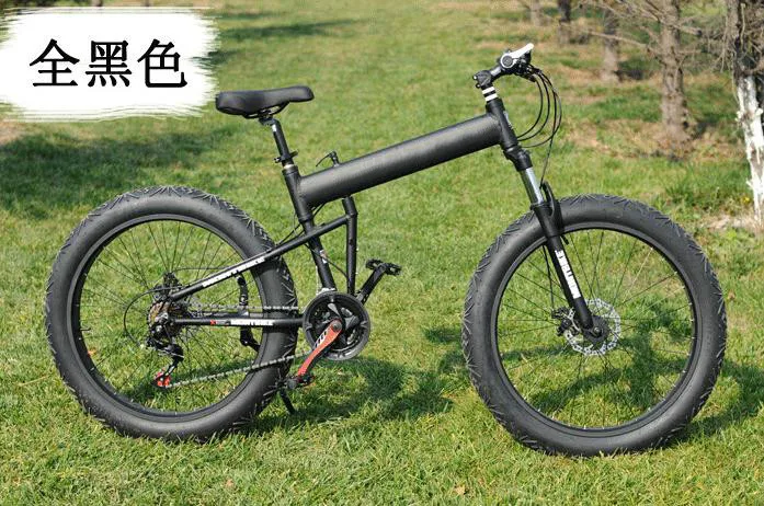 Clearance Kalosse  M4000 27speed   DIY colors Folding  mountain bike  26*4.0 tires    Snow mountain bicycle   Beach  bike 5