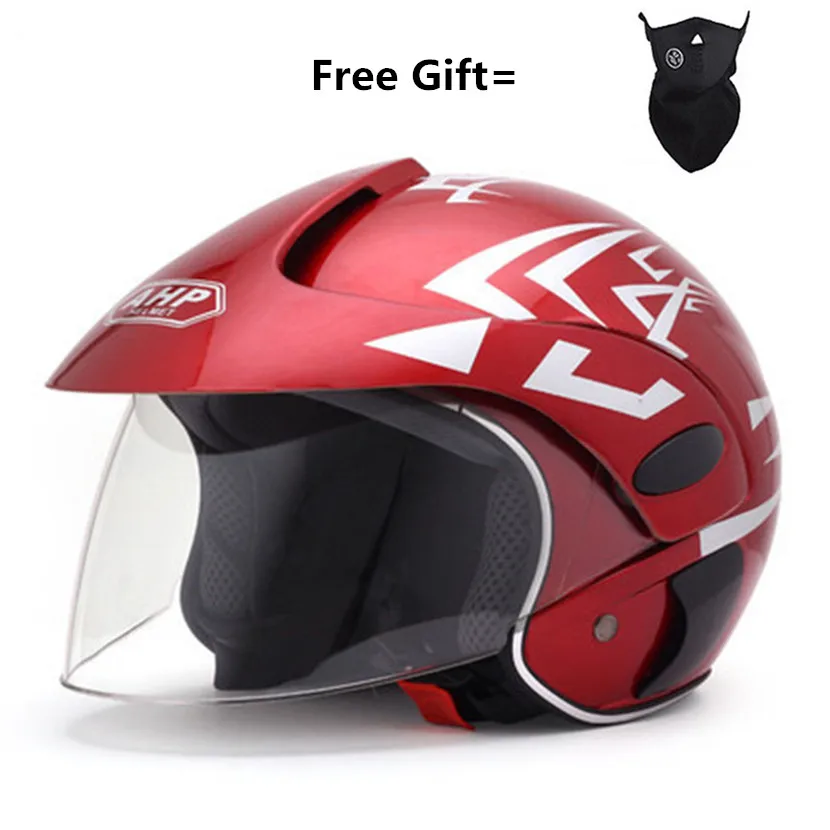 Мотоциклетный детский шлем, защитный шлем для красного цвета, мужской, женский, детский шлем для спорта на открытом воздухе, для верховой езды, четыре сезона
