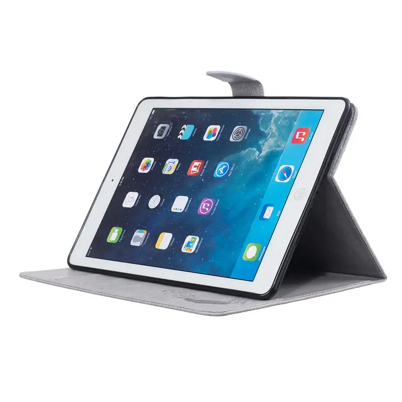 Чехол для Apple iPad Air Air1 Air 2 Air2 9,7 2018/2017 5th/6th Поколения Smart Cover принципиально планшеты Роскошные крокодиловой кожи в виде ракушки