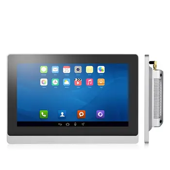 شراء 15 بوصة الصناعية الصف كمبيوتر لوحي يعمل باللمس الألومنيوم سبائك IP66 الإطار الأمامي جميع في واحد الكمبيوتر X86 J1900 I3 I5 المعالج
