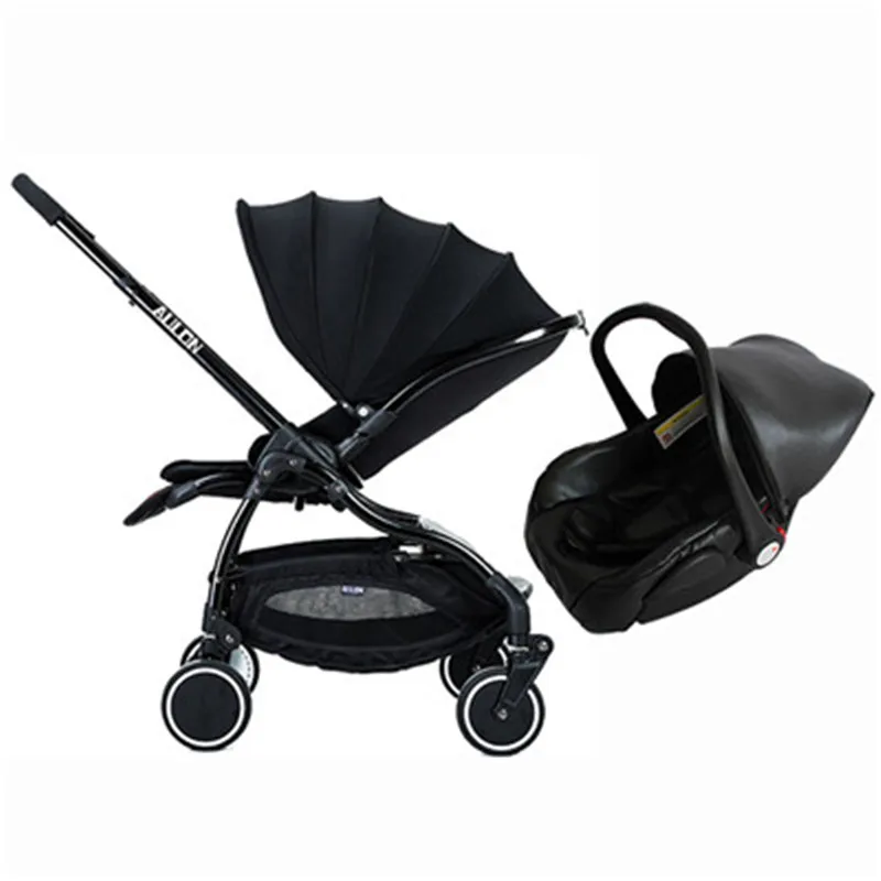 Aulon Детские коляски свет зонтик автомобиль четыре колеса складной может быть лежа маленькие дети коляски