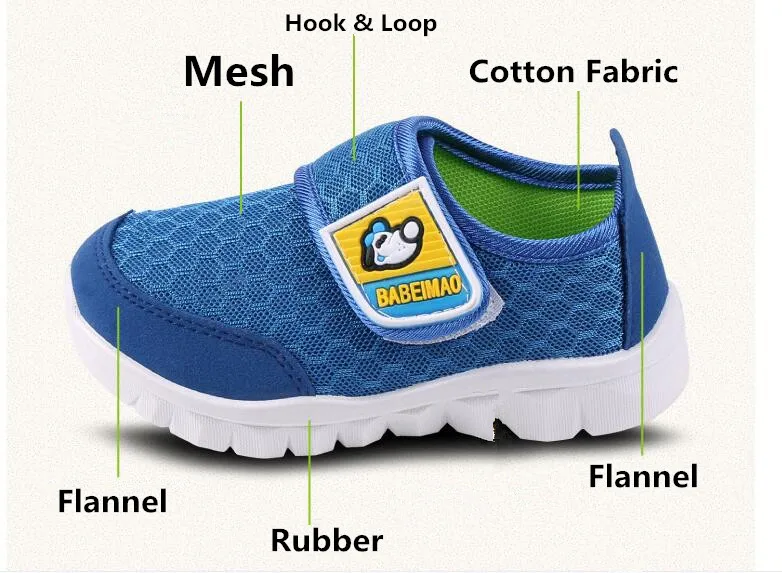 MHYONS 2019 الصيف نمط الأطفال شبكة أحذية الفتيات والفتيان أحذية رياضية لينة أسفل الاطفال أحذية الراحة تنفس رياضية S1608