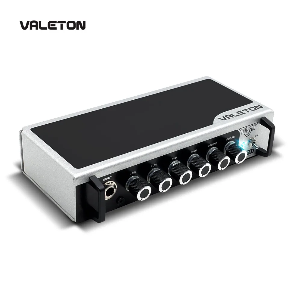 Valeton Guitar Amp with Reverb Distortion Overdrive Asphalt TAR-20G Pedal Platform Amplifier Head with CAB SIM