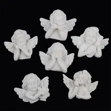 Cabochões traseiros brancos para celular, 6 peças, decoração para scrapbooking, faça você mesmo, acessórios de joias, acessórios para crianças