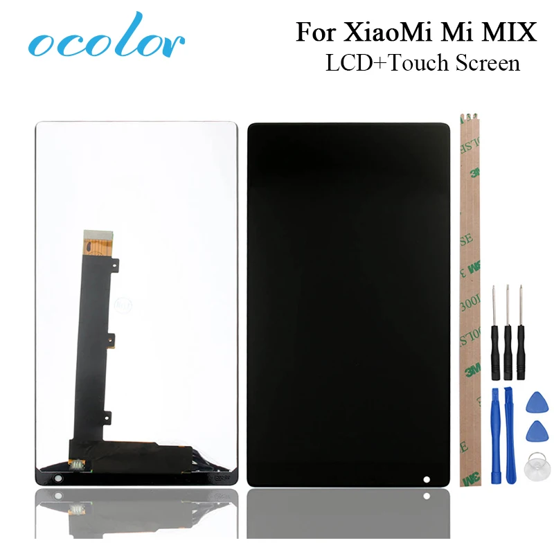 

ocolor For XiaoMi Mi MIX LCD Display and Touch Screen 6.4 Inch Assembly Replacement With Tools+Adhesive For XiaoMi Mi MIX