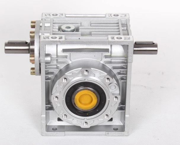 Fevas NRV063-VS Worm Reducer Double Extension Shaft 19mm Ratio,5:1-100 1 90 Degree Worm Gearbox Speed Reducer Fevas NRV063-VS Worm Reducer Double Extension Shaft 19mm Ratio,5:1-100 1 90 Degree Worm Gearbox Speed Reducer