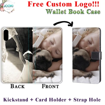 

XA3 Ultra Book case DIY Custom Cover for case Sony Xperia XA3/Xperia 10 Flip Phone Cases Wallet Pouch Print gift customized