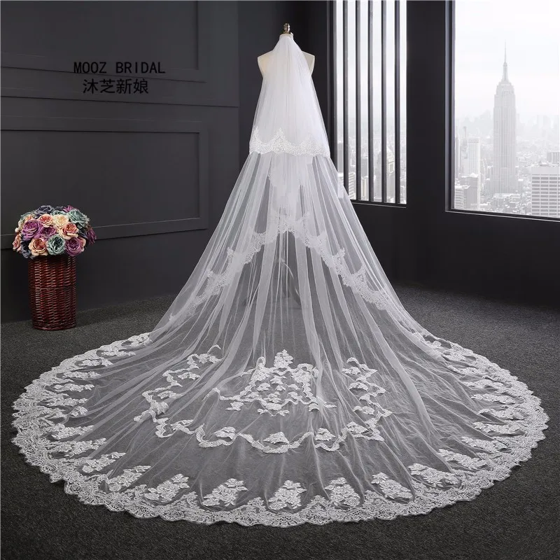 2T Blanco Marfil Codo Velo para Traje de Novia longitud Diamanté Cristales//SS16