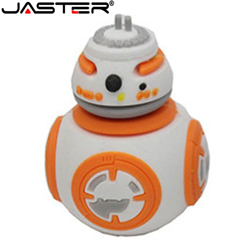JASTER Star Wars Pendrive Series R2D2 BB 8 Robot USB флеш накопитель YODA darth vader ручки накопители 2 ГБ 16 32