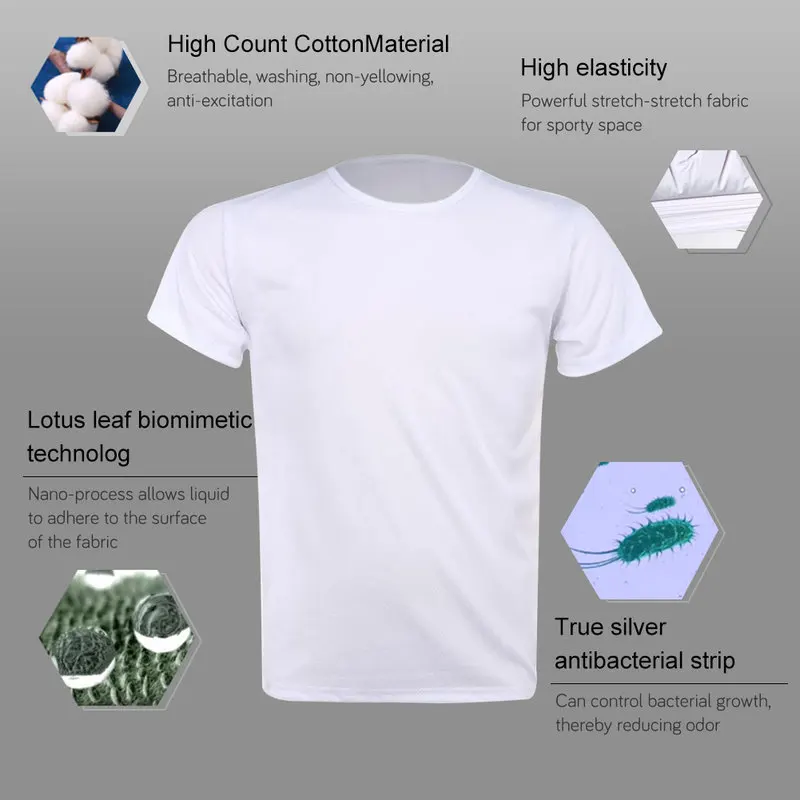 Hiking Clothing Hydrophobic Man Outdoor Camping T-Shirt Waterproof Anti-Fouling Quick-Drying-Protect Short Sleeve shirt women sport t shirt