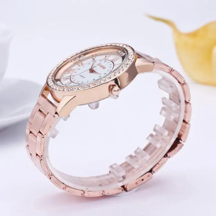 Топ бренд Роскошные Кварцевые часы Montre Femme женские модные наручные Relojes Mujer 2017 Saatle