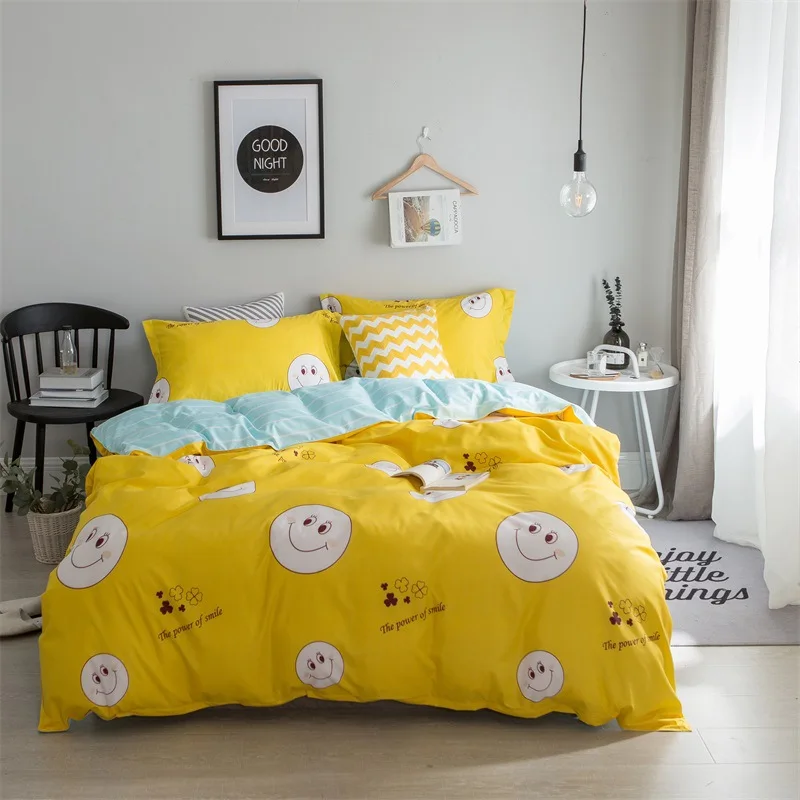 Cartoon Christmas Yellow Striped Star Style 3pcs 4pcs ...
