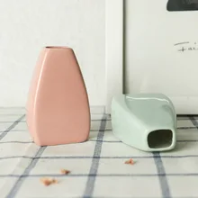 Современная фарфоровая ваза в европейском стиле, керамическая модная ваза для цветов, вазы для кабинета, дома, свадьбы, украшение в скандинавском стиле